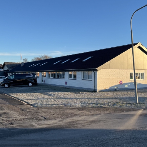 Nyt tag på erhvervsbygning i Nordjylland