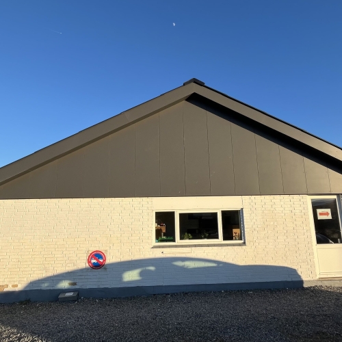 Nyt tag og gavl i Brønderslev