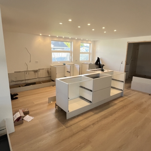 Renovering af hus i Nordjylland