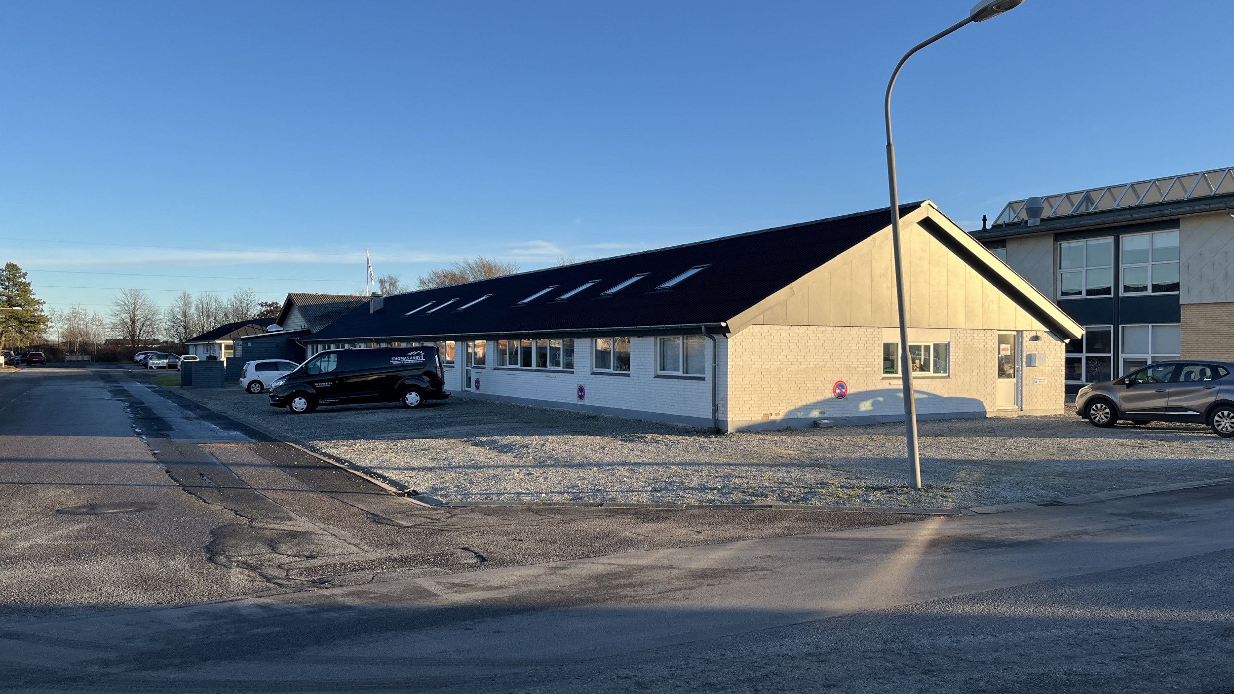 Nyt tag på erhvervsbygning i Nordjylland