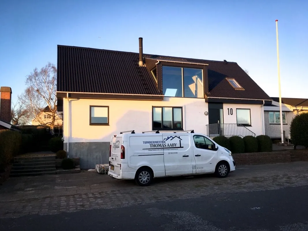 Renovering af hus i Aabybro